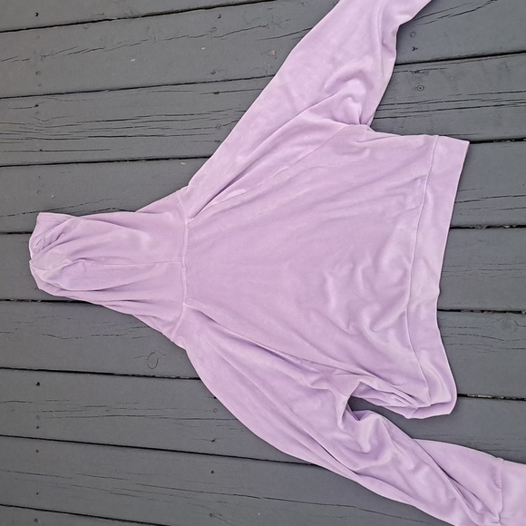 Victorias Secret velour zip up - Picture 3 of 4